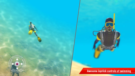 水肺潜水深海游泳模拟器