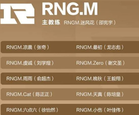 王者荣耀rng和rngm是什么关系？