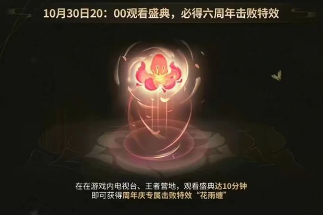 王者荣耀6周年击败特效领了没到账怎么回事？