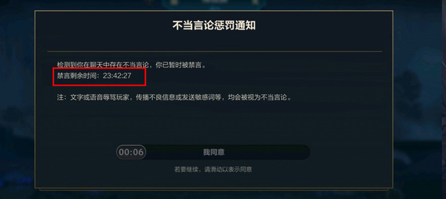 英雄联盟手游怎么查禁言多久？