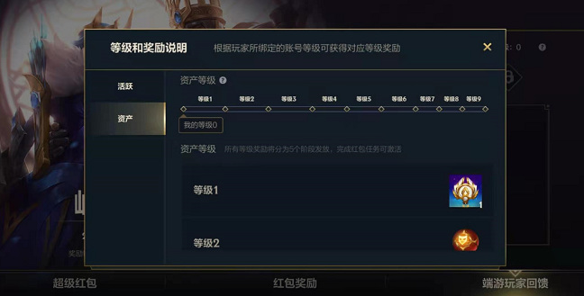 lol手游端游玩家回馈等级是什么？