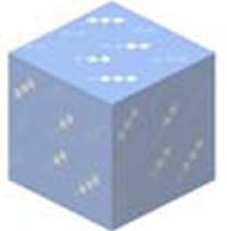 建筑方块浮冰的合成配方是什么？需要搭配合成示意图