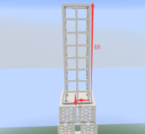 我的世界埃菲尔铁塔怎么做？