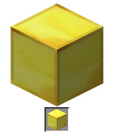 建筑方块金块的合成配方是什么？需要搭配合成示意图