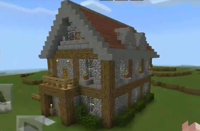 我的世界怎么做一个石木小屋？