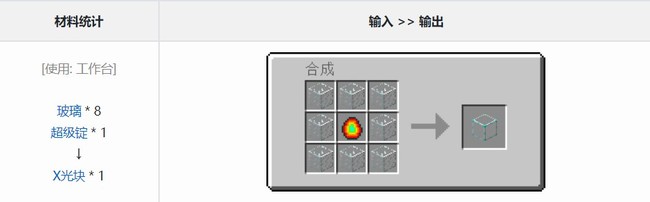 我的世界x光块怎么获得？