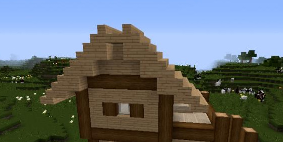 我的世界木质豪宅怎么做？