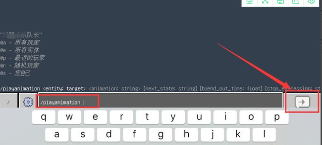 我的世界playanimation指令怎么用？