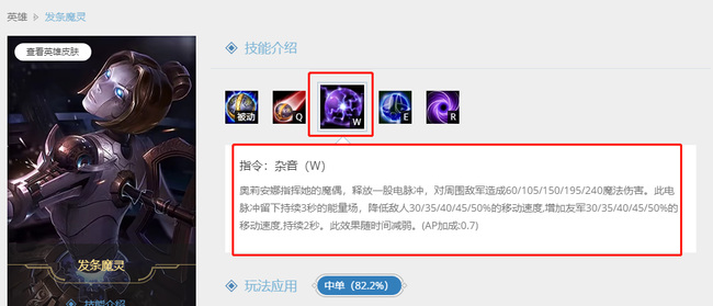 lol发条魔灵技能介绍都有什么？