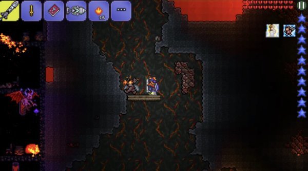 如何利用地狱的建筑帮助玩家开采狱石？