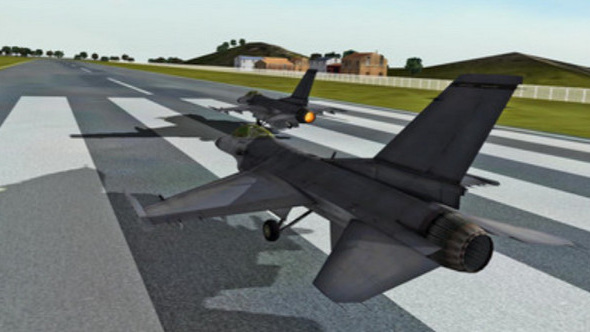 F18模拟起降手游