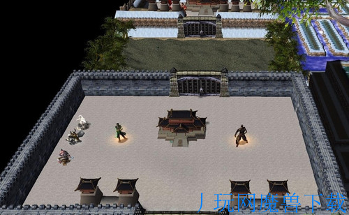 魔兽地图守卫剑阁三幻神3.2吴国篇破解版游戏截图