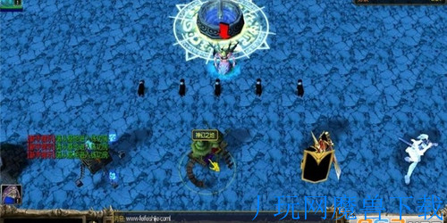 魔兽地图神之幻地1.03正式版 含/隐藏密码游戏截图