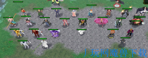 魔兽地图魔兽RPG地图 梦想海贼王4.6A正式版游戏截图