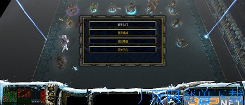 魔兽地图霜之凋零2.30神语游戏截图