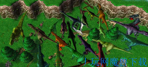 魔兽地图魔兽RPG地图 物种起源第三季百兽争霸2.3正式版游戏截图