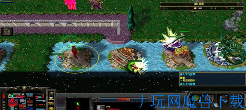 魔兽地图魔兽RPG地图 新冥神殿之战1.0开天辟地游戏截图