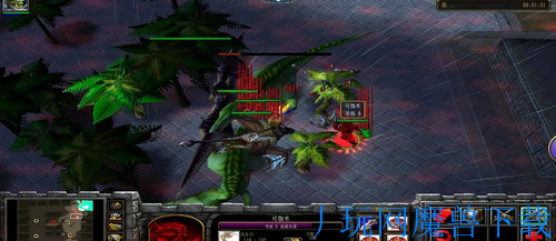 魔兽地图魔兽RPG地图 恐龙城市0.1正式版游戏截图