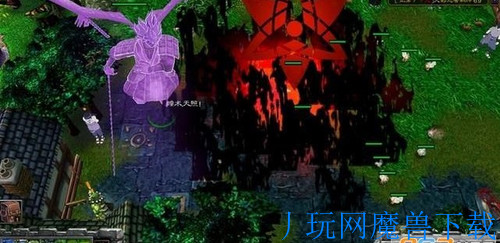 魔兽地图火影忍者羁绊7.0含/隐藏游戏截图