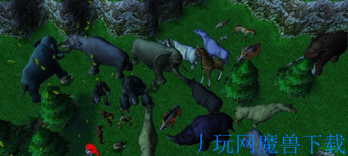 魔兽地图魔兽RPG地图 物种起源第三季百兽争霸2.1正式版游戏截图