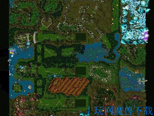 魔兽地图守护雪地长者4全族战争2.1正式版游戏截图