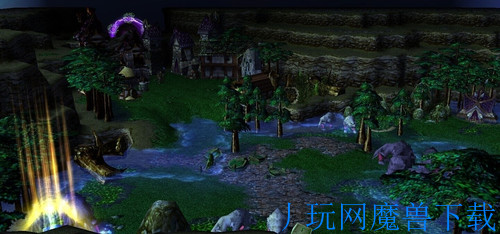 魔兽地图五行世界的降临IV前传游戏截图