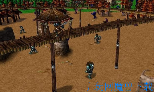 魔兽地图洛丹伦农场保卫战1.0含游戏截图