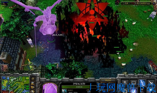 魔兽地图火影忍者羁绊6.9正式版含通关游戏截图
