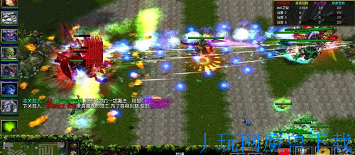 魔兽地图混乱武林IIIA刀光剑影5.91含游戏截图