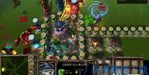 魔兽地图守卫森林V4.6紫迷丛林大作战游戏截图