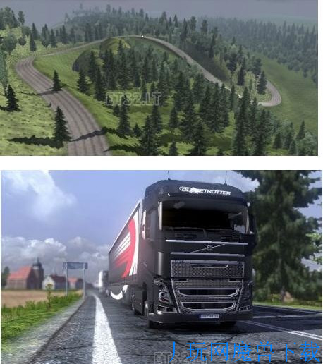 魔兽地图欧洲卡车模拟2极限地图V0.2 测试版游戏截图