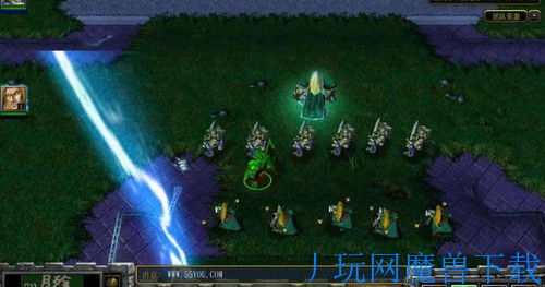 魔兽地图冥神殿之战3.3灭决天使游戏截图
