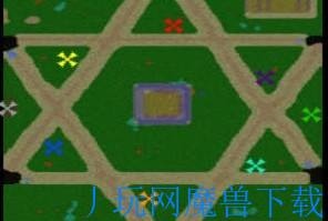 魔兽地图疯狂六角星小偷科技1.1游戏截图