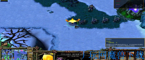魔兽地图魔兽争霸3资料片冰封王座黑暗天尊四周年版游戏截图