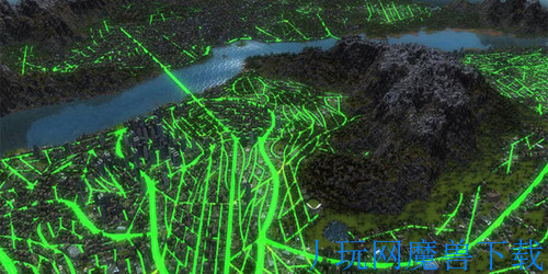 魔兽地图《都市运输2》一江两岸地图MOD游戏截图