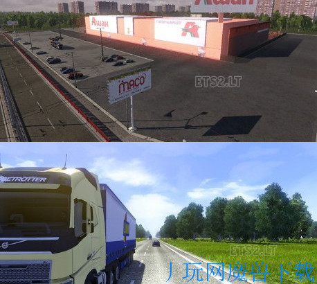 魔兽地图欧洲卡车模拟2白俄罗斯地图v.0.1游戏截图