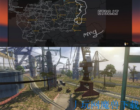 魔兽地图欧洲卡车模拟2MMG地图演示版游戏截图