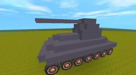 迷你世界怎么做坦克？