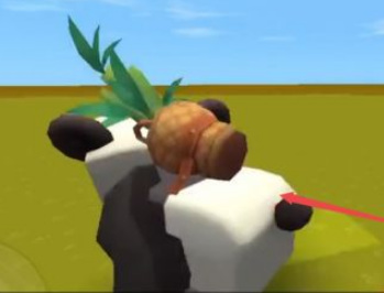 迷你世界熊猫怎么杀死？