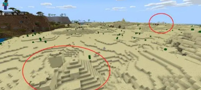 迷你世界沙漠神殿在哪？