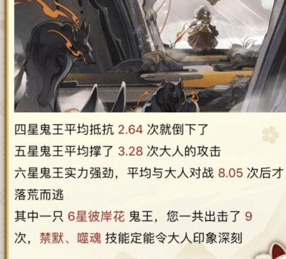 阴阳师怎么看上次超鬼王分数？