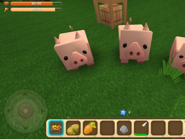 迷你世界怎么让猪繁殖？