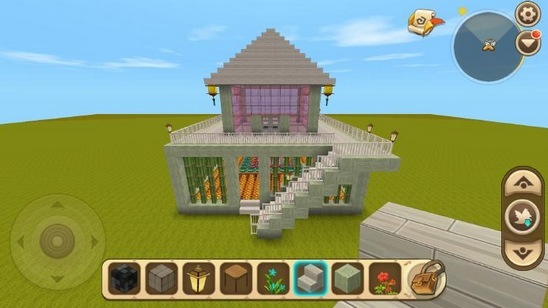 迷你世界简易小别墅怎么建造？