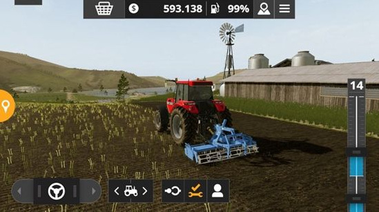 模拟农场20怎么买挖掘机？