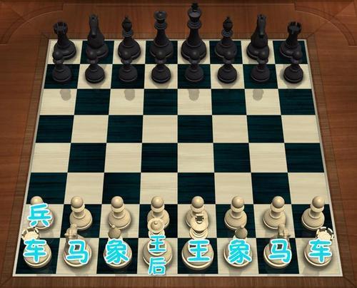 国际象棋黑白棋子各有多少个?