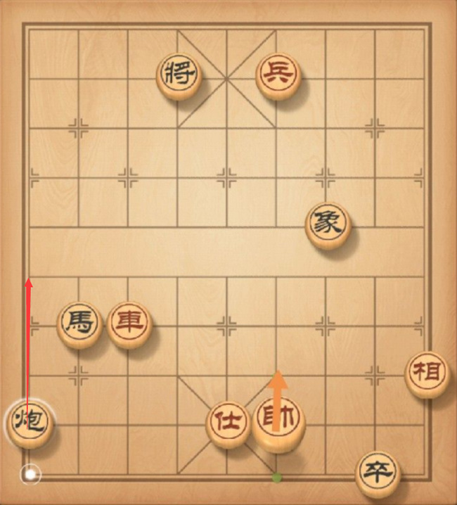 天天象棋残局挑战254关怎么过？