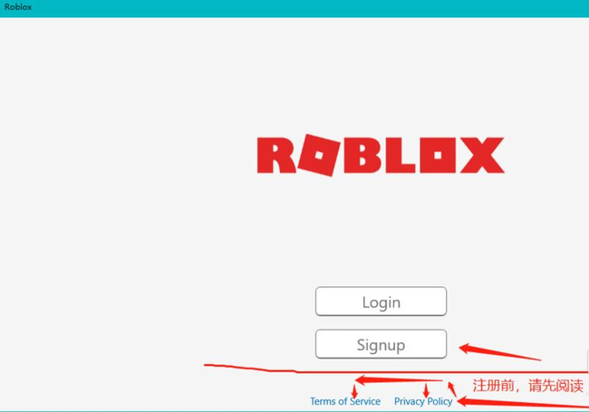 roblox为什么注册进不去？