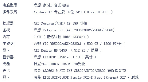 地下城与勇士配置要求是什么？