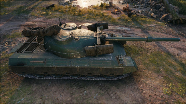 坦克世界122tm带什么配件？