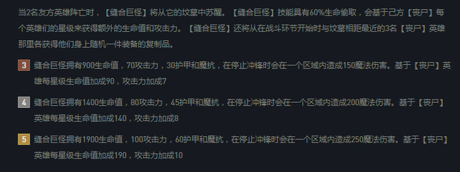 云顶之弈丧尸铲子怎么合？